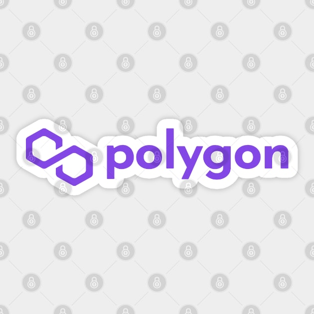 polygon Matic Crypto Matic coin Crytopcurrency Sticker by JayD World